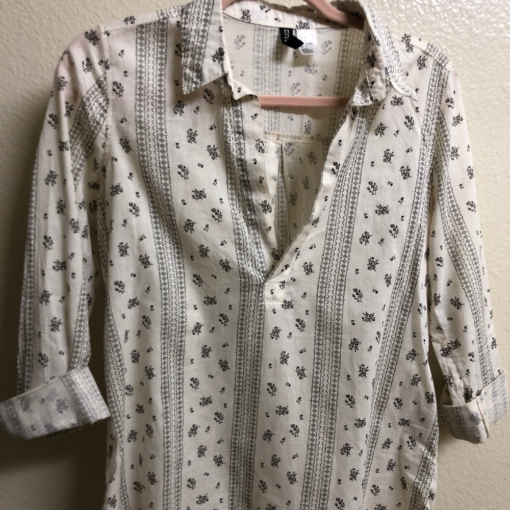 Cottagecore Cotton Tunic